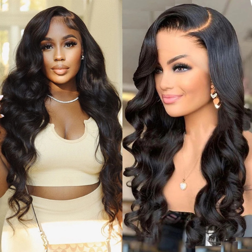 13X4 Lace Front Body Wave 100% Human Hair Wig